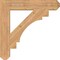 Ekena Millwork Merced Craftsman Smooth Bracket, Western Red Cedar, 5 1/2"W x 34"D x 34"H BKT06X34X34MRC04SWR - alternate 4